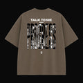 Tee "PROGRESS" (Oversized Premium) - Marrom