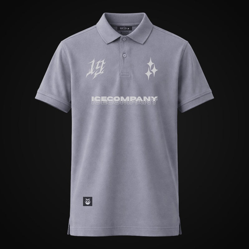 Polo Piquet "FUTURE" - Cinza
