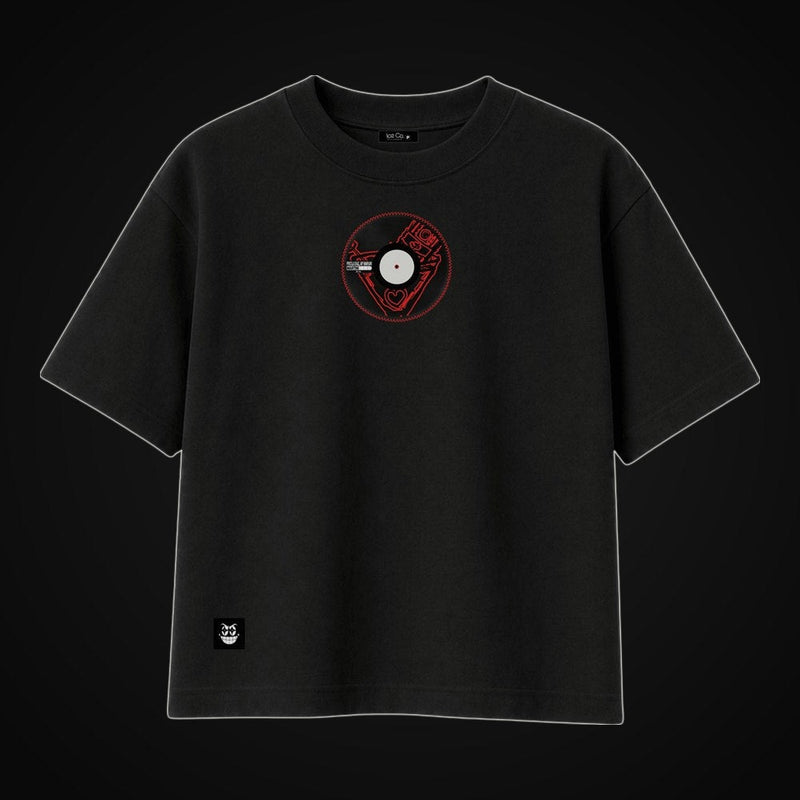 Tee "MARTINI" - Preta (Boxy)