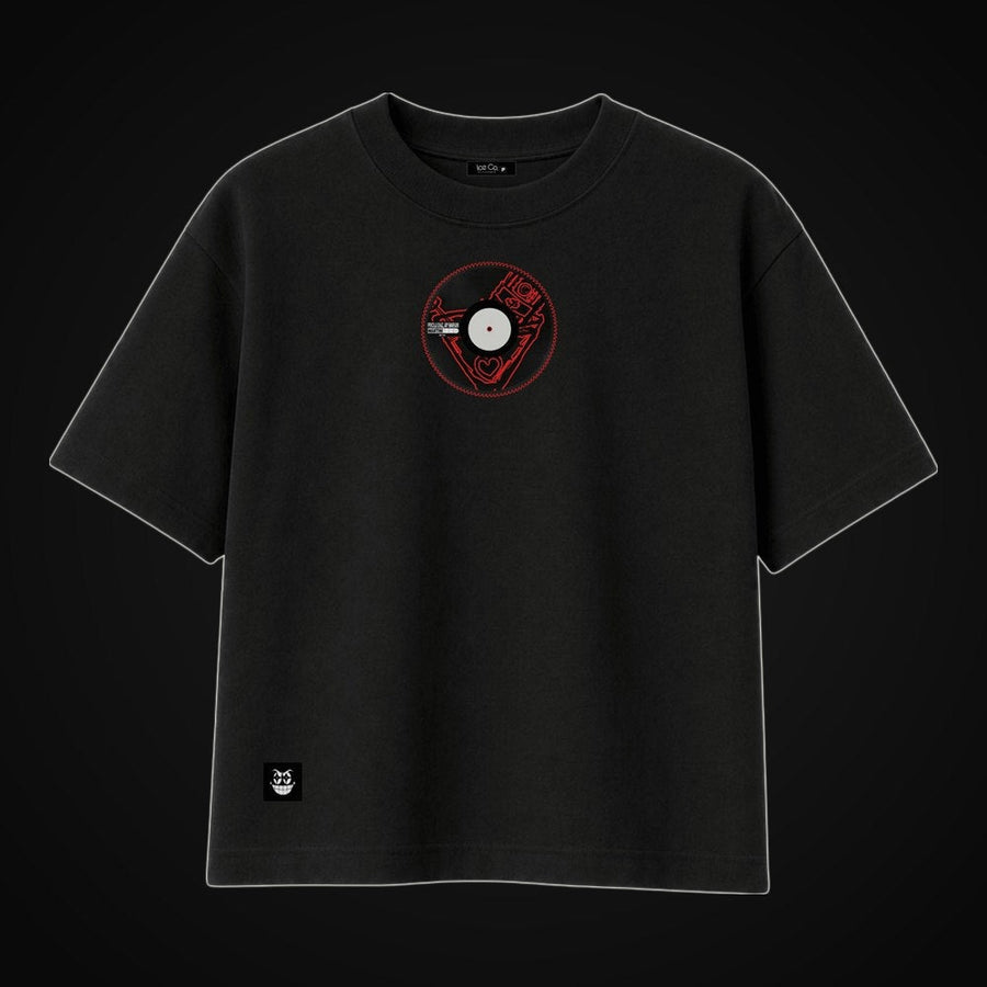 Tee "MARTINI" - Preta (Boxy)