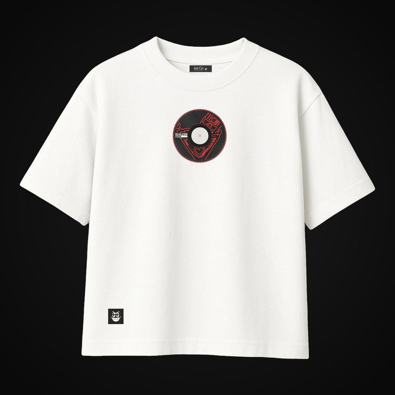 Tee "MARTINI" - Off White (Boxy)