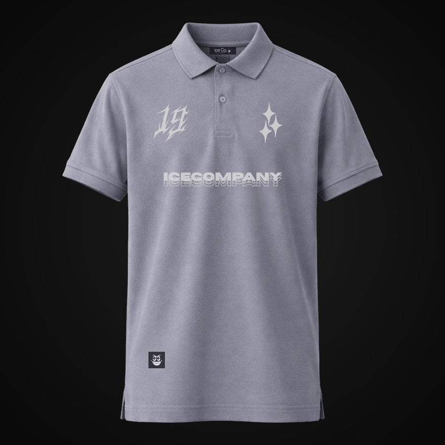 Polo Piquet "FUTURE" - Cinza