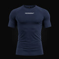Tee "CHAOS CONTROL" (compressão) - Azul Marinho