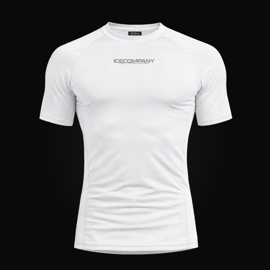Tee "CHAOS CONTROL" (compressão) - Branca