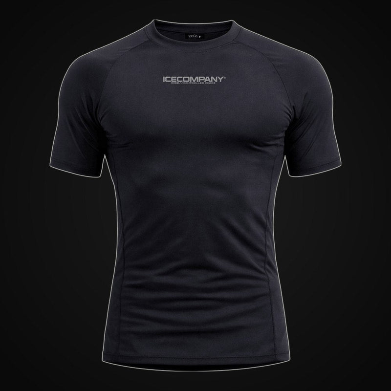 Tee "CHAOS CONTROL" (compressão) - Preta