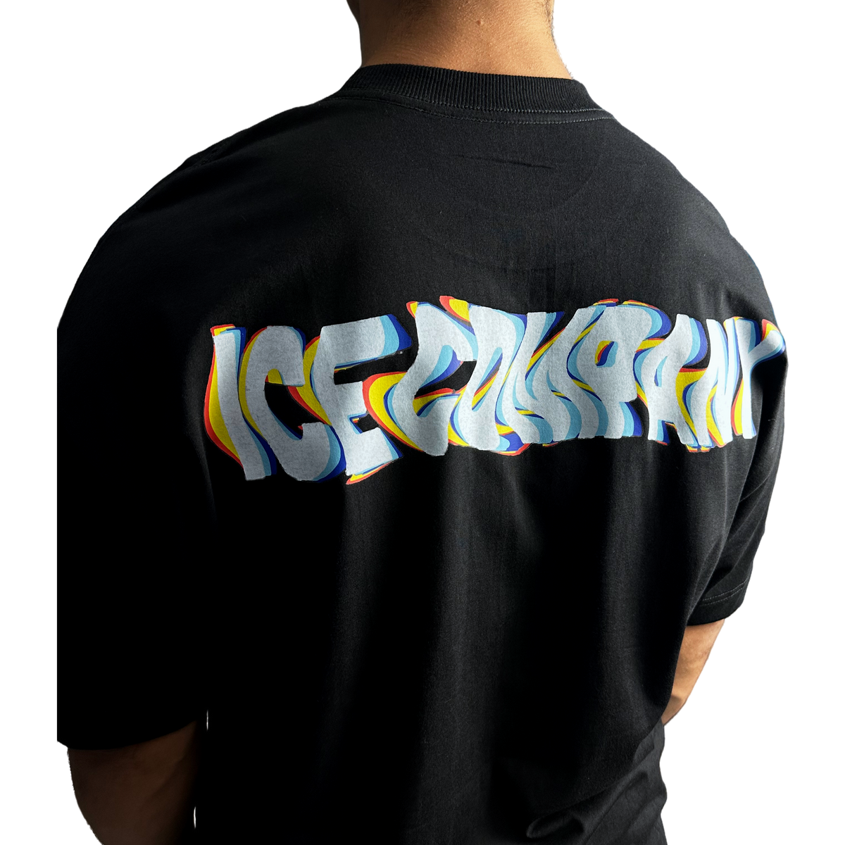 Tee WAVE Oversized Preta, foto 5