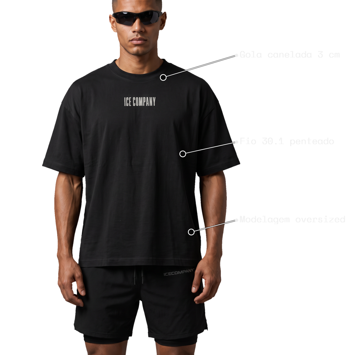 Tee CURRENCY com modelo, foto 7