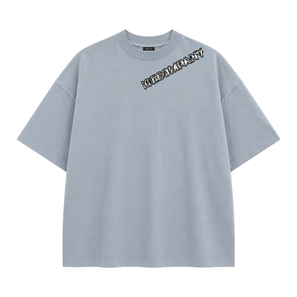 Tee "PROGRESS" (Oversized Premium) - Azul Dusty