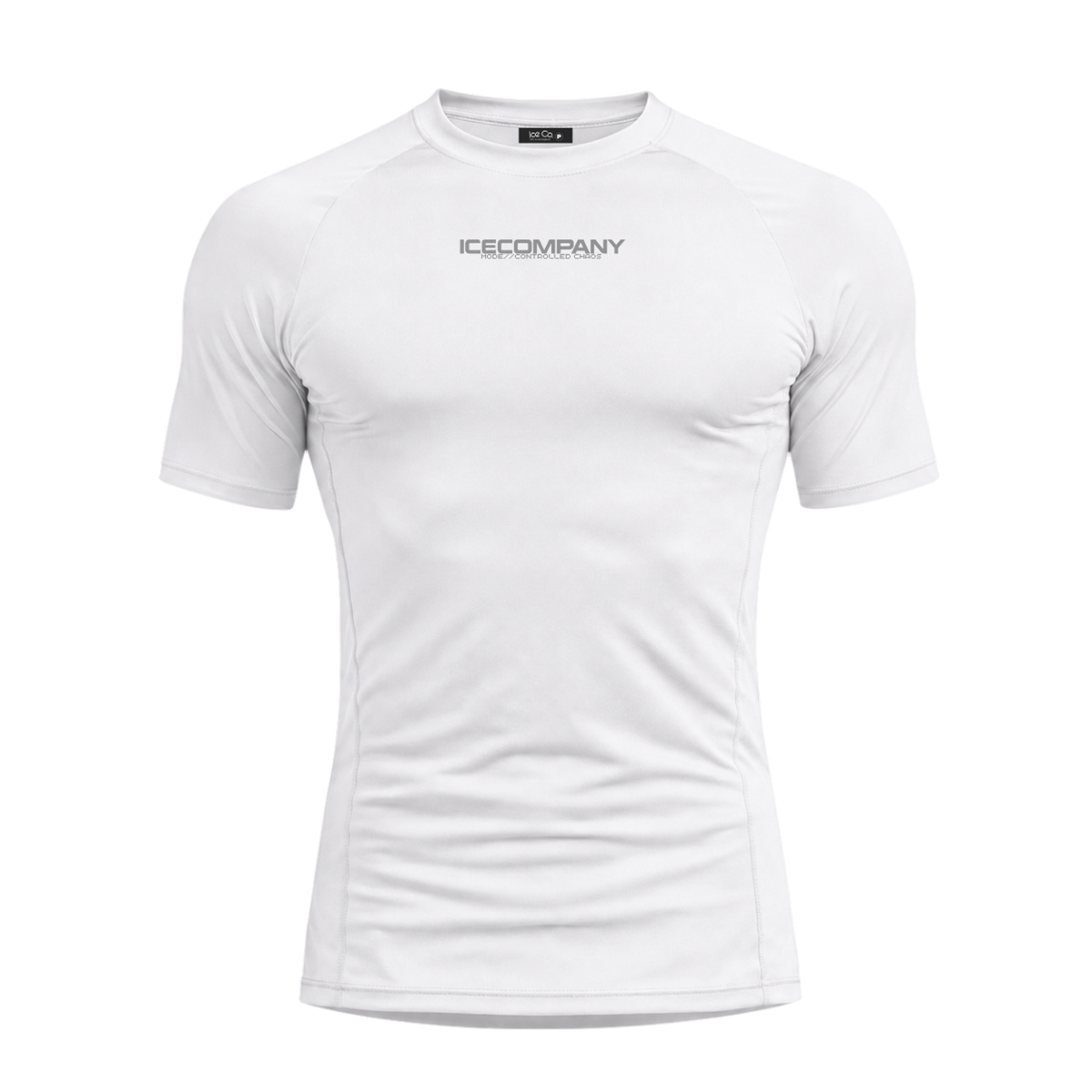 Tee "CHAOS CONTROL" (compressão) - Branca