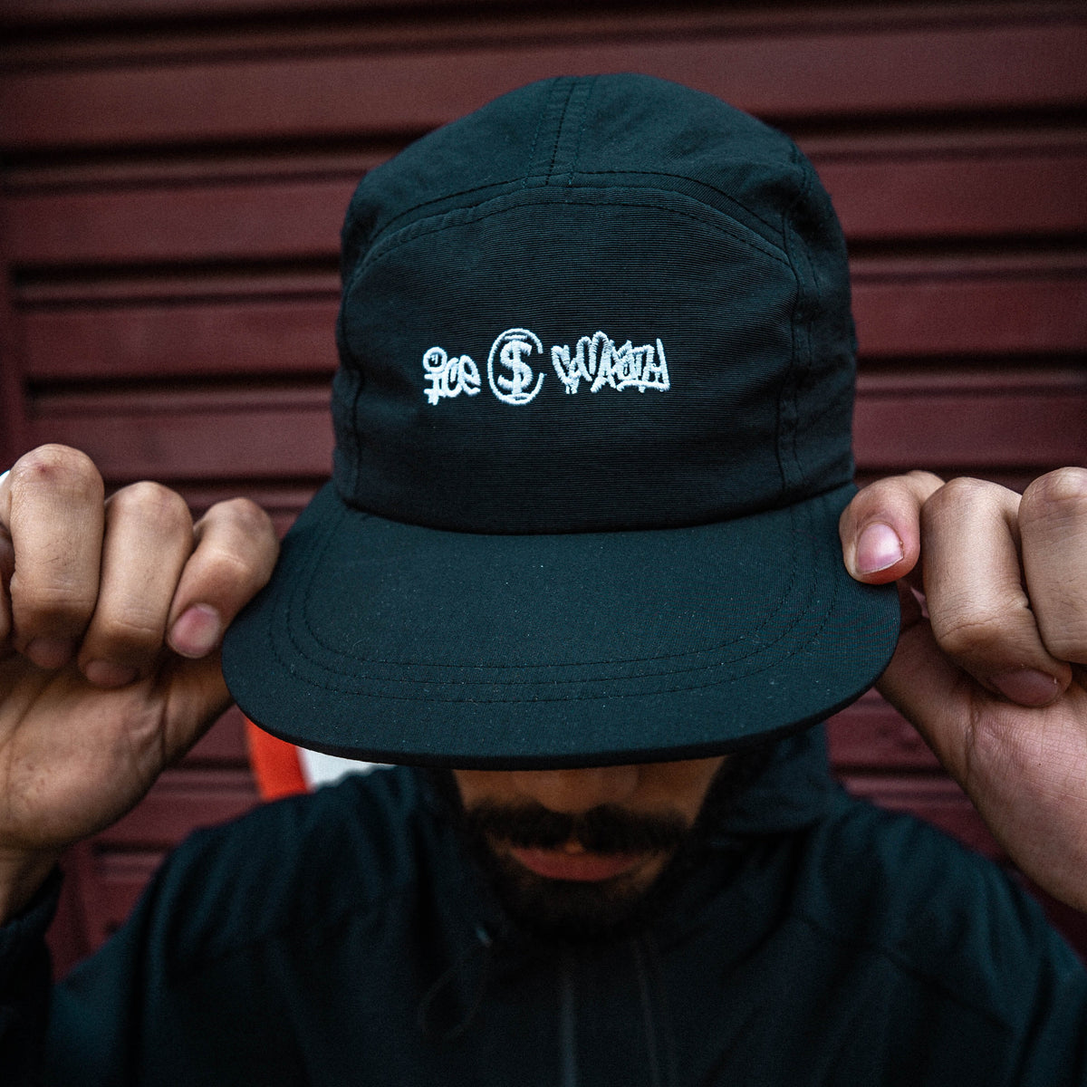 Boné Five Panel "LOGO" - Preto