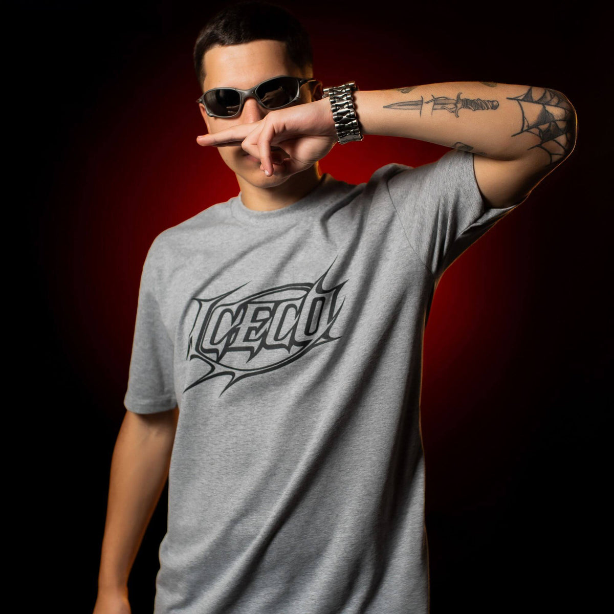 Tee "SYSTEM" - Cinza