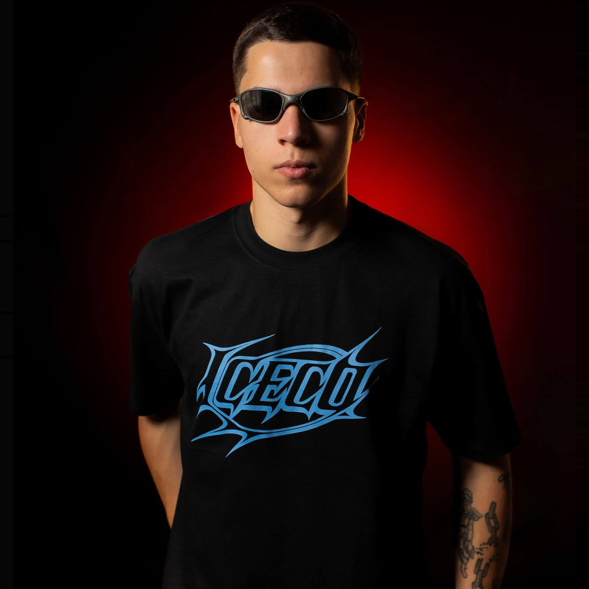 Tee "SYSTEM" - Preta