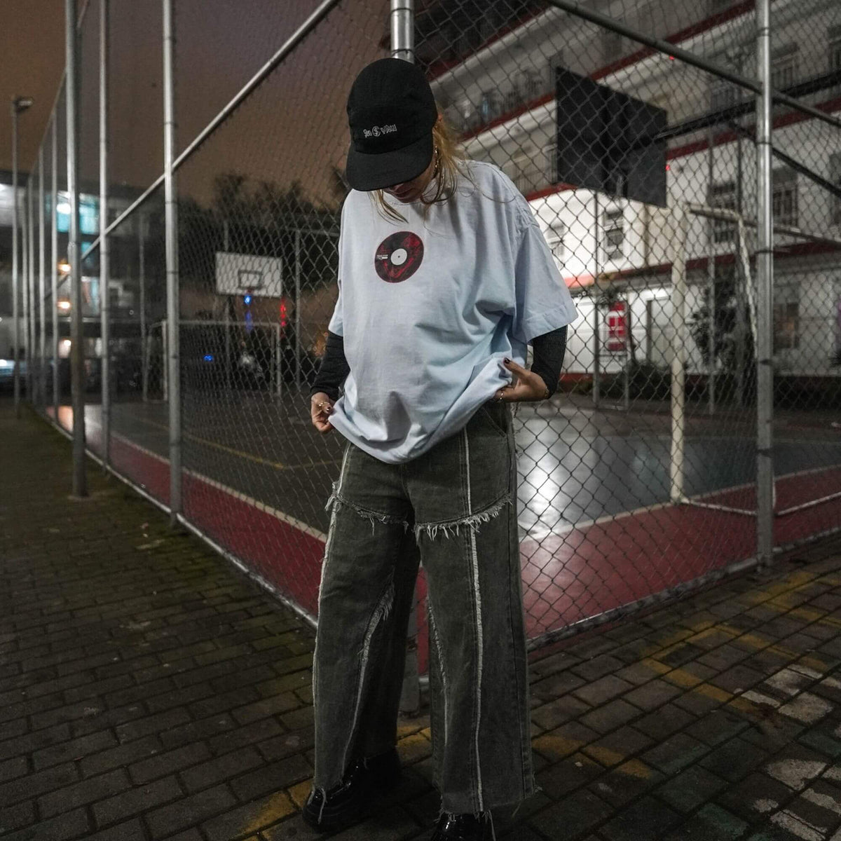 Tee "MARTINI" - Off White (Boxy)